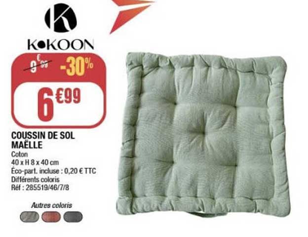 COUSSIN DE SOL MAËLLE