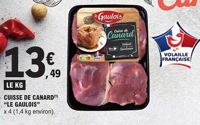 CUISSE DE CANARD "LE GAULOIS"
