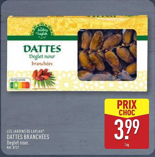 DATTES BRANCHÉES