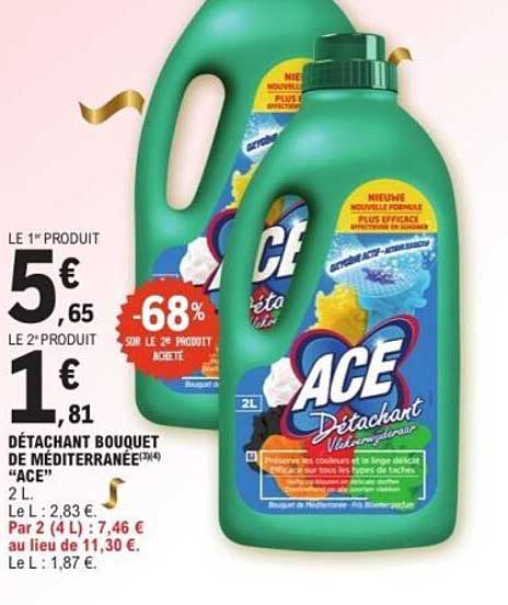 DÉTACHANT BOUQUET DE MEDITERRANÉE "ACE"