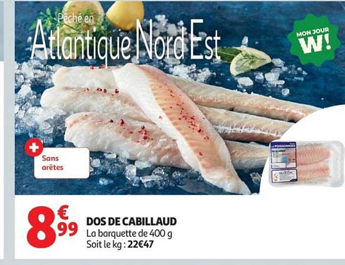DOS DE CABILLAUD