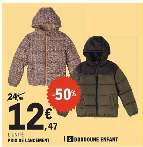 Doudoune enfant