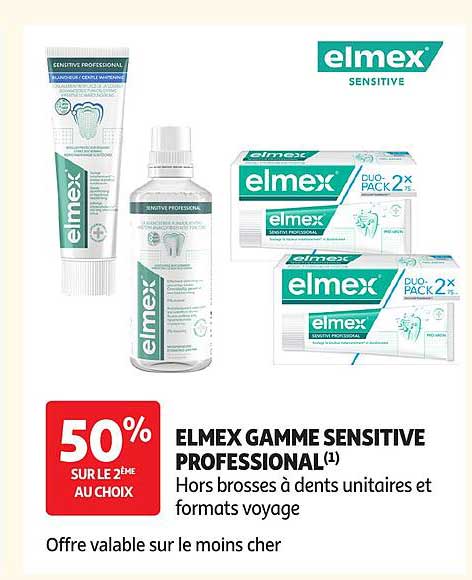 ELMEX GAMME SENSITIVE PROFESSIONAL