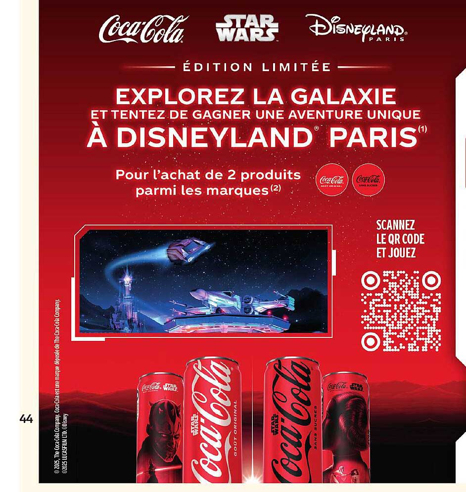 EXPLOREZ LA GALAXIE ET TENTEZ DE GAGNER UNE AVENTURE UNIQUE À DISNEYLAND PARIS