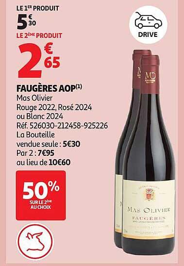 FAUGÈRES AOP(1) Mas Olivier