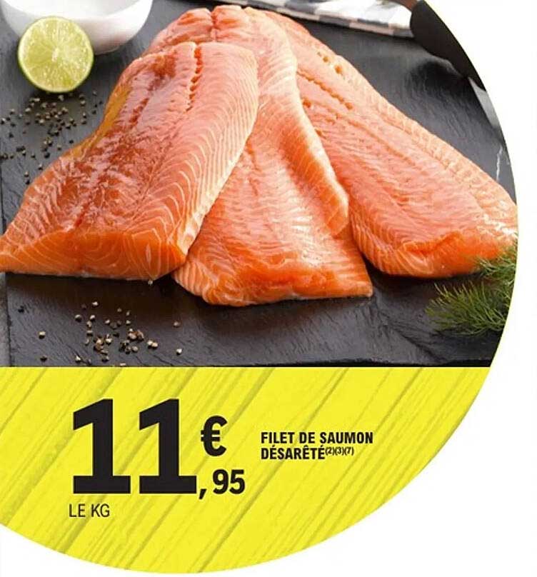 FILET DE SAUMON DÉSARÊTÉ