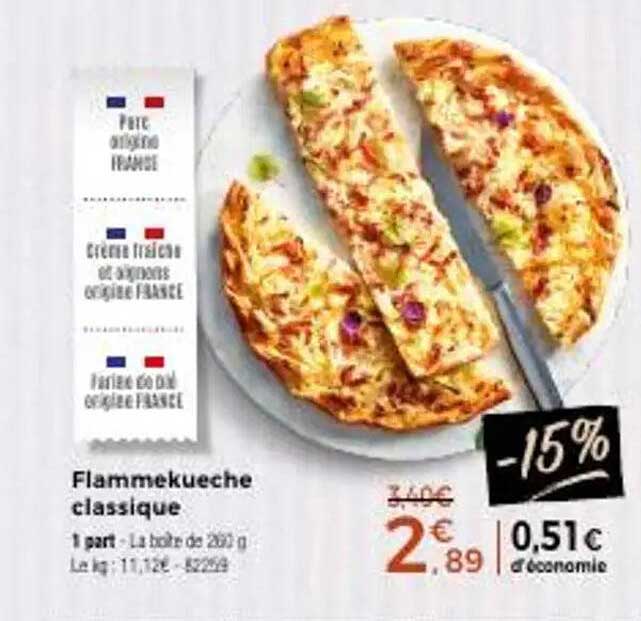 Flammekueche classique