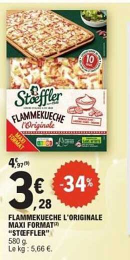 FLAMMEKUECHE L'ORIGINALE MAXI FORMAT