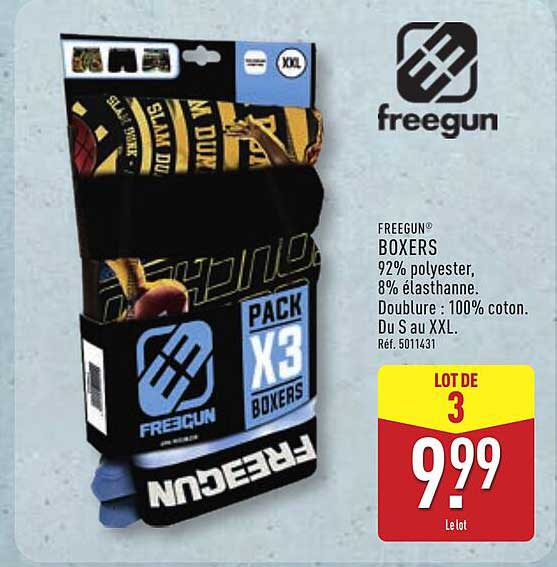 FREEGUN® BOXERS