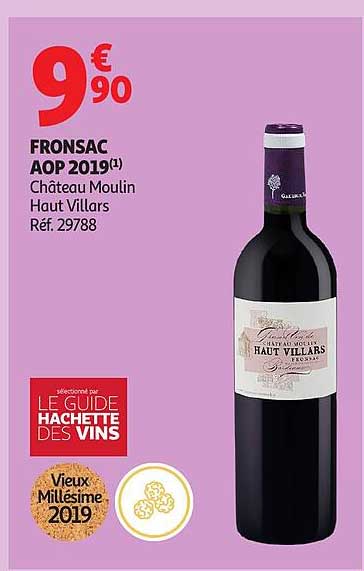 FRONSAC AOP 2019