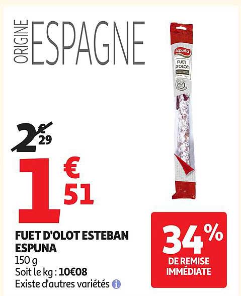 FUET D'OLOT ESTEBAN ESPUNA