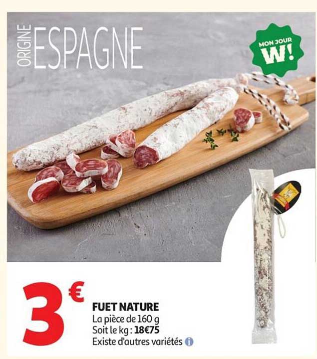 FUET NATURE