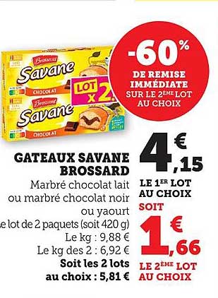 GATEAUX SAVANE BROSSARD