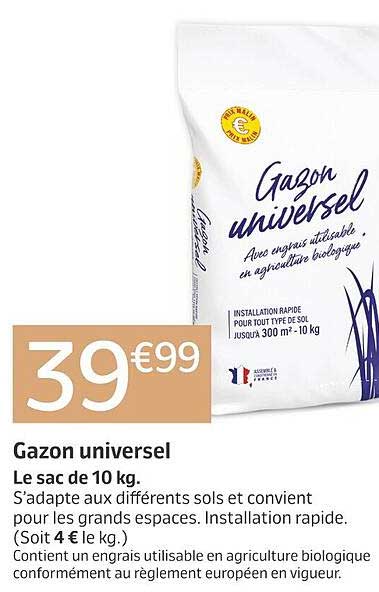 Gazon universel