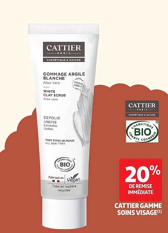 Gommage Argile Blanche Aloe Vera