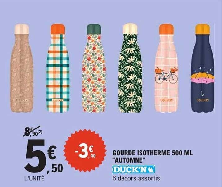 GOURDE ISOTHERME 500 ML "AUTOMNE"