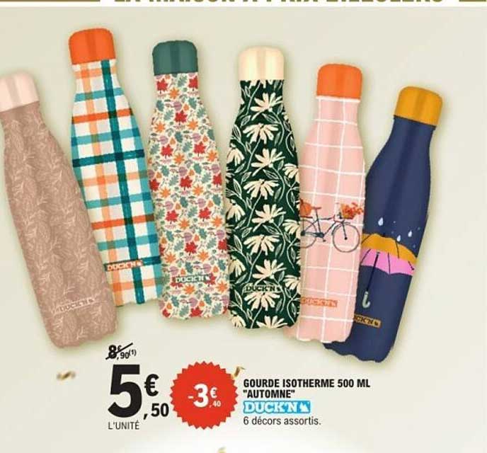 GOURDE ISOTHERME 500 ML "AUTOMNE"