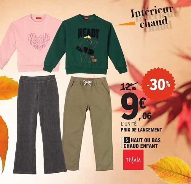 Haut ou Bas Chaud Enfant