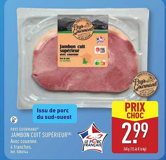 JAMBON CUIT SUPÉRIEUR