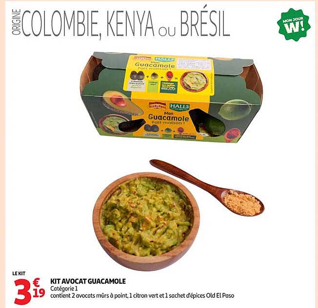 KIT AVOCAT GUACAMOLE