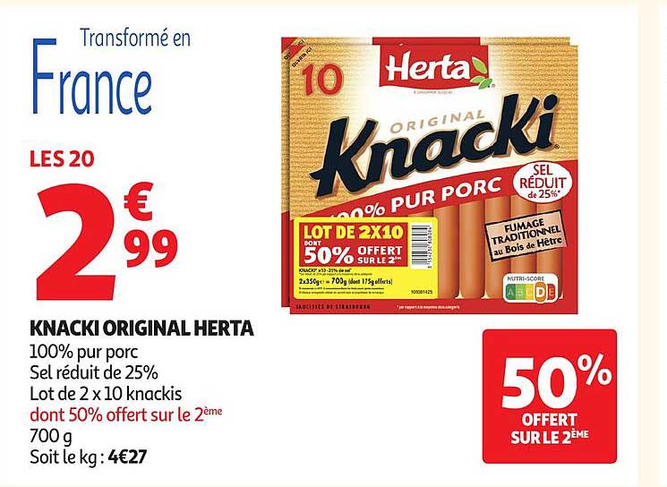KNACKI ORIGINAL HERTA
