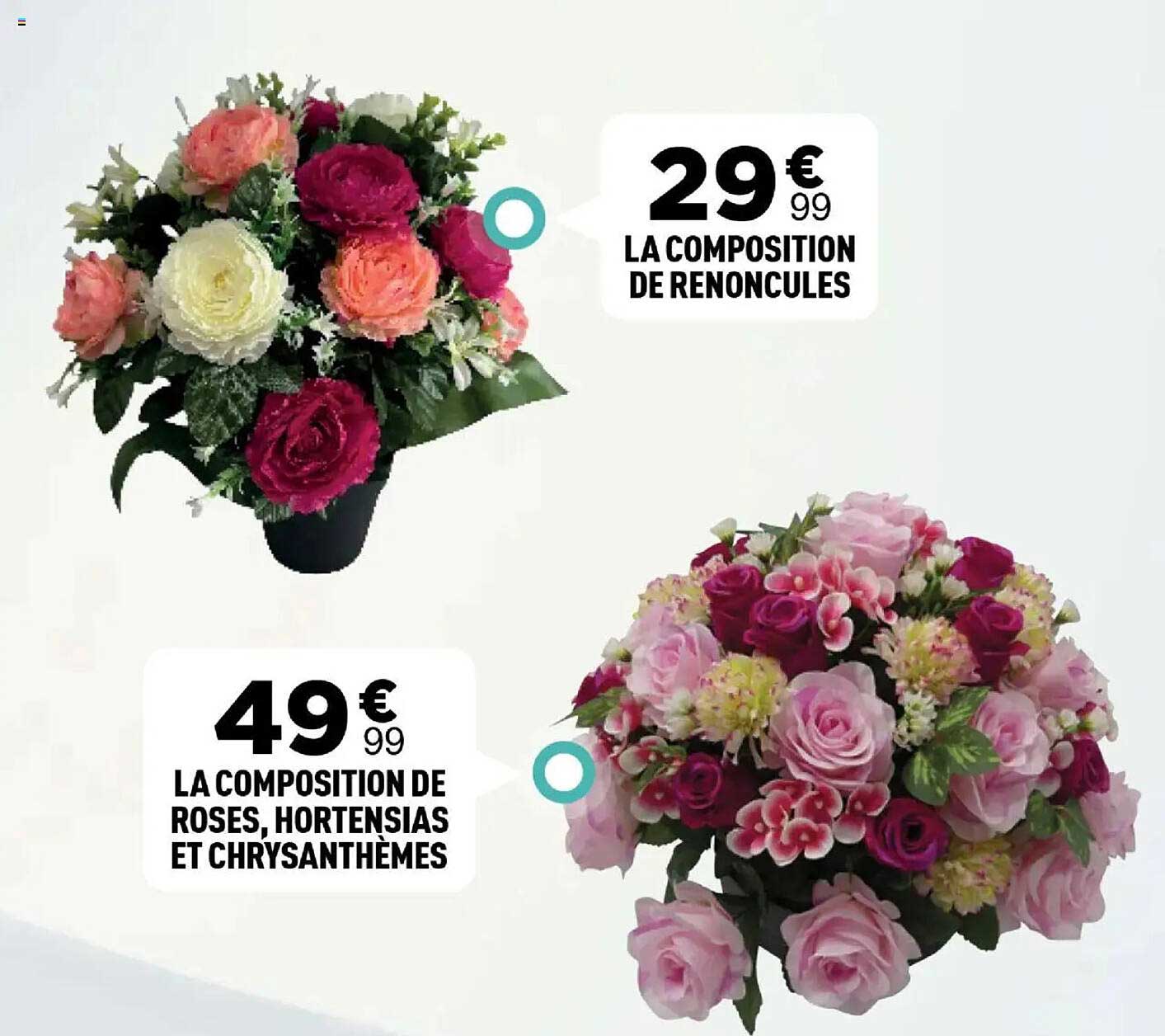 LA COMPOSITION DE RENONCULES