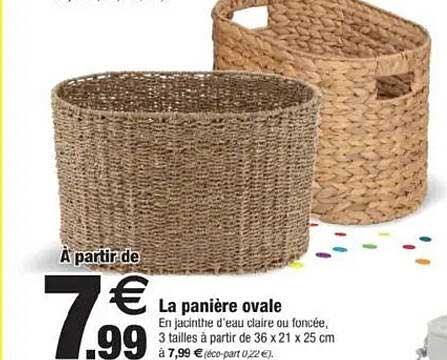 La panière ovale