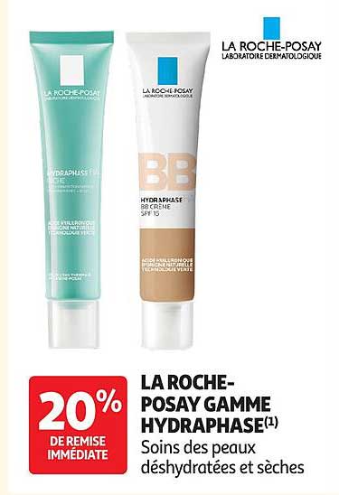 LA ROCHE-POSAY GAMME HYDRAPHASE