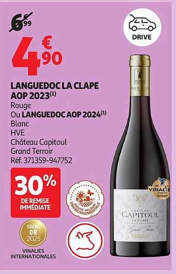 LANGUEDOC LA CLAPE AOP 2023