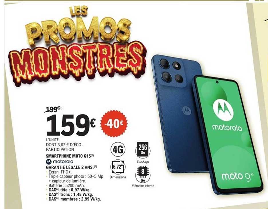 LES PROMOS MONSTRES