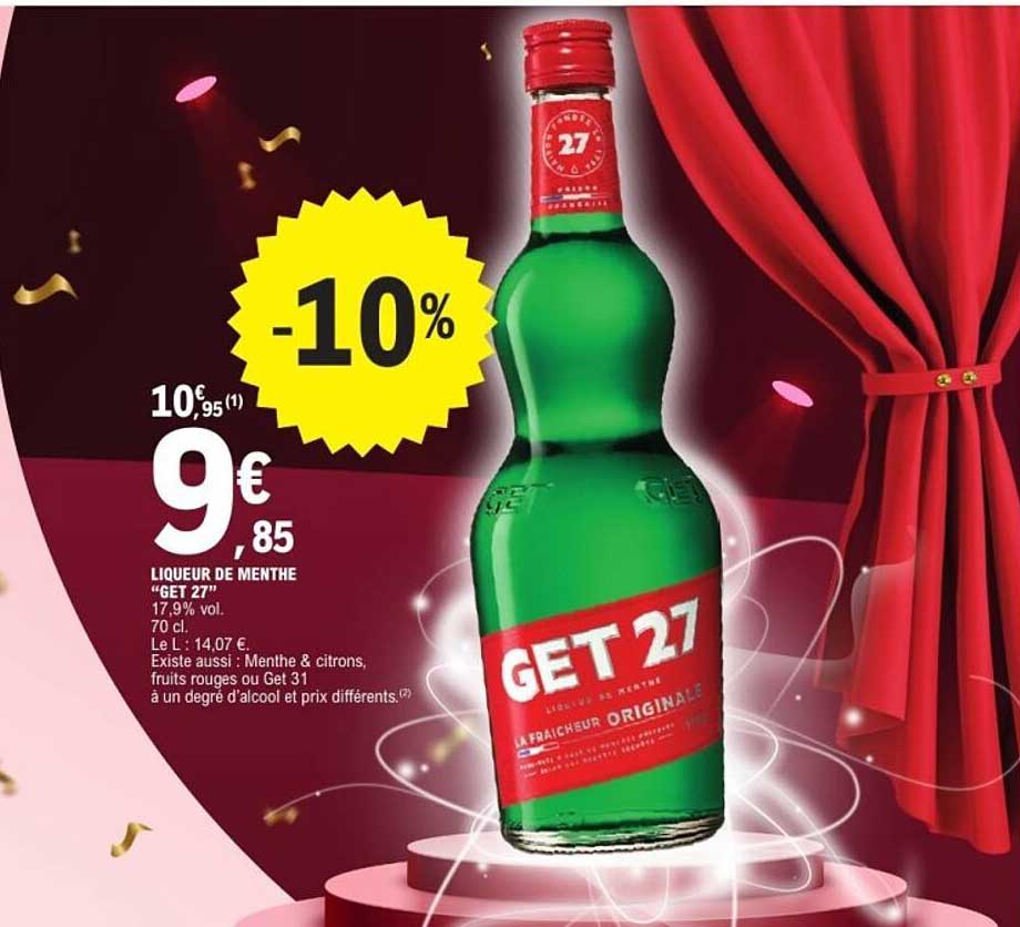 LIQUEUR DE MENTHE "GET 27"