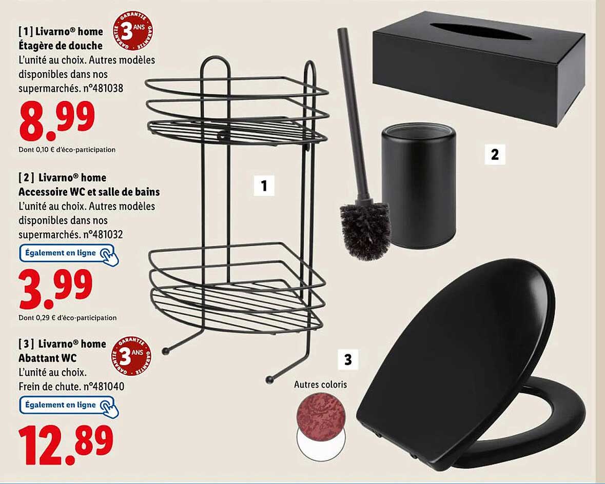 Livarno® home Étagère de douche