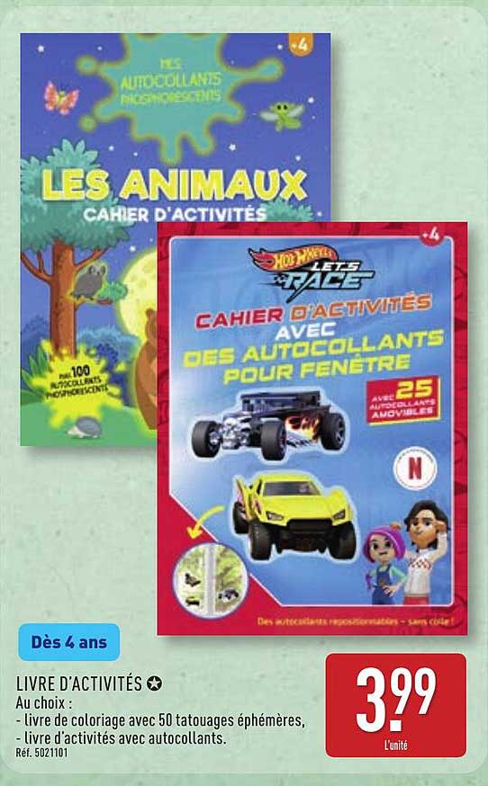 LIVRE D'ACTIVITÉS