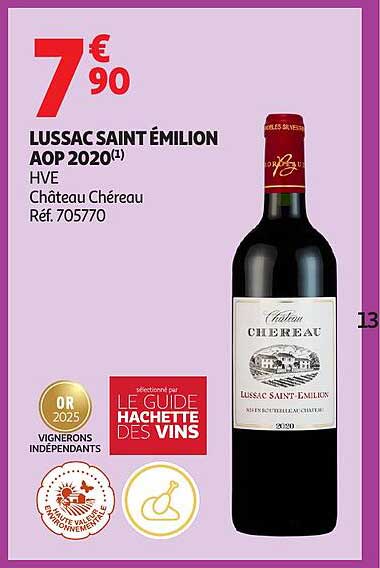 Lussac Saint Émilion AOP 2020