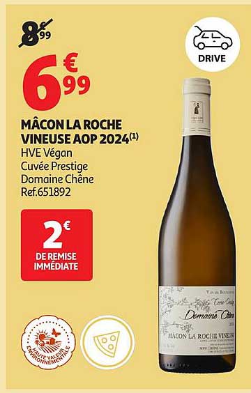 Mâcon La Roche Vineuse AOP 2024