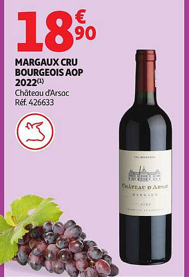 MARGAUX CRU BOURGEOIS AOP 2022