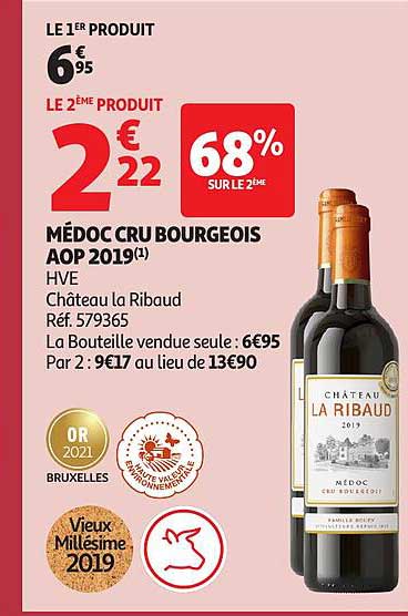 MÉDOC CRU BOURGEOIS AOP 2019