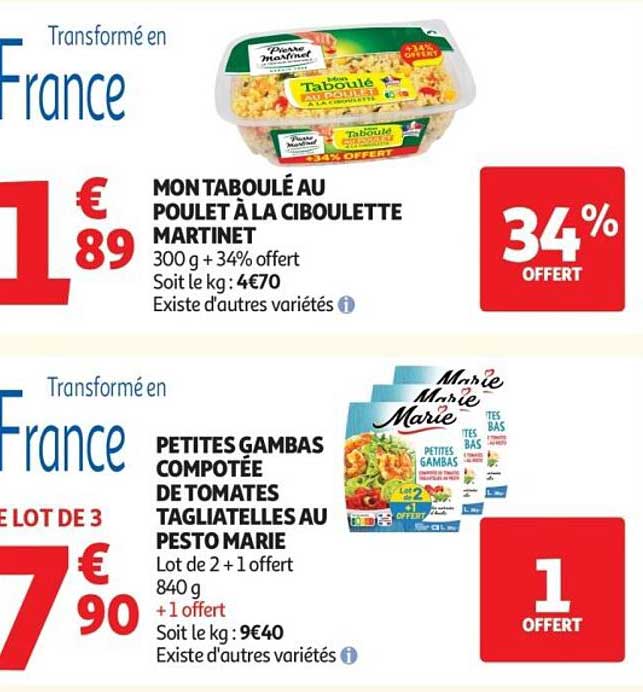 MON TABOULÉ AU POULENT À LA CIBOULETTE MARTINET