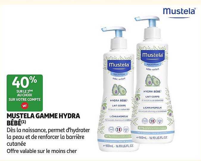 MUSTELA GAMME HYDRA BÉBÉ