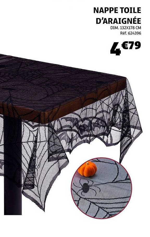 NAPPE TOILE D'ARAIGNÉE