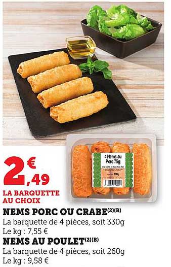 NEMS PORC OU CRABE