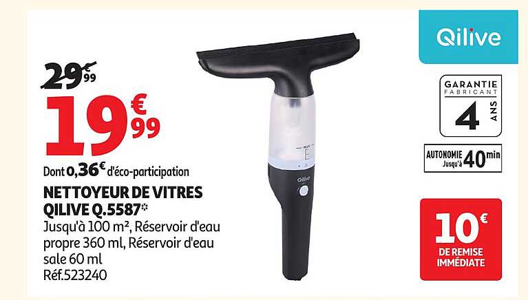 NETTOYEUR DE VITRES QILIVE Q.5587