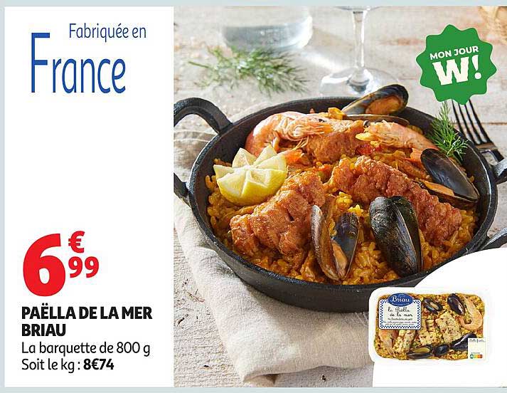 PAËLLA DE LA MER BRIAU