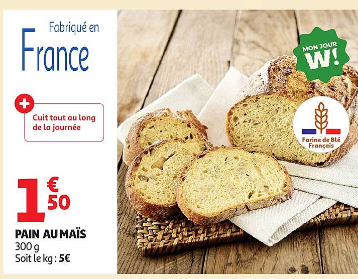 PAIN AU MAÏS