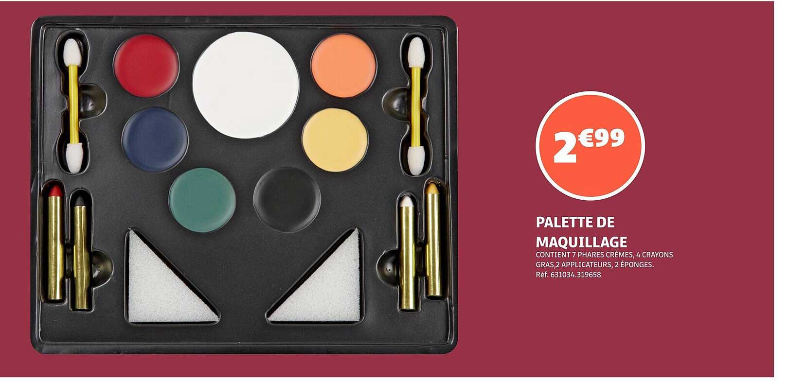 PALETTE DE MAQUILLAGE