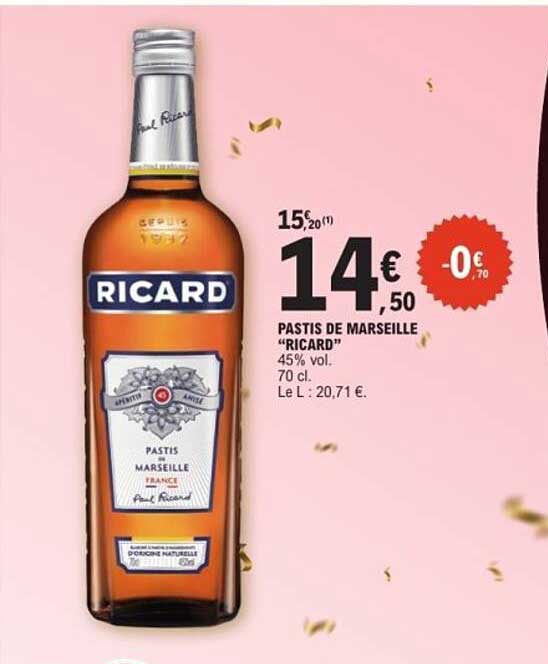 PASTIS DE MARSEILLE “RICARD”