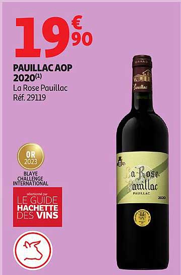 PAUILLAC AOP 2020