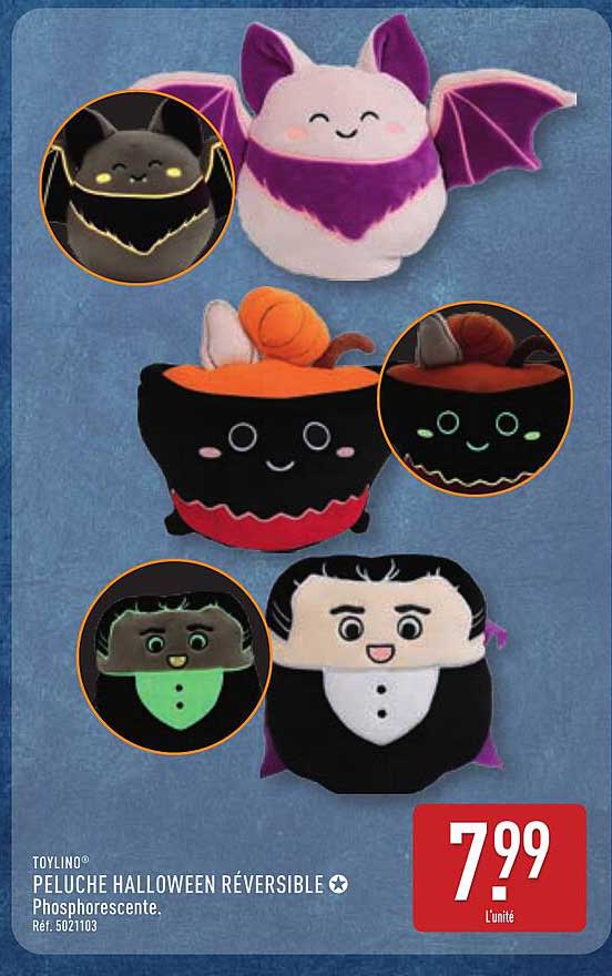 PELUCHE HALLOWEEN RÉVERSIBLE