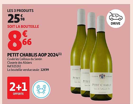 PETIT CHABLIS AOP 2024