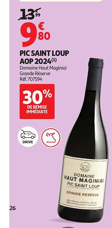 PIC SAINT LOUP AOP 2024